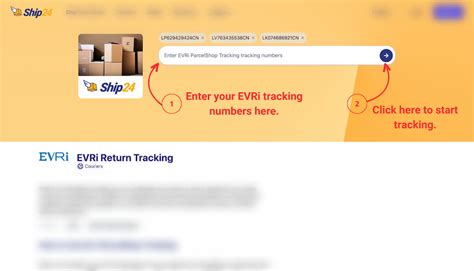 evri return parcel tracker.